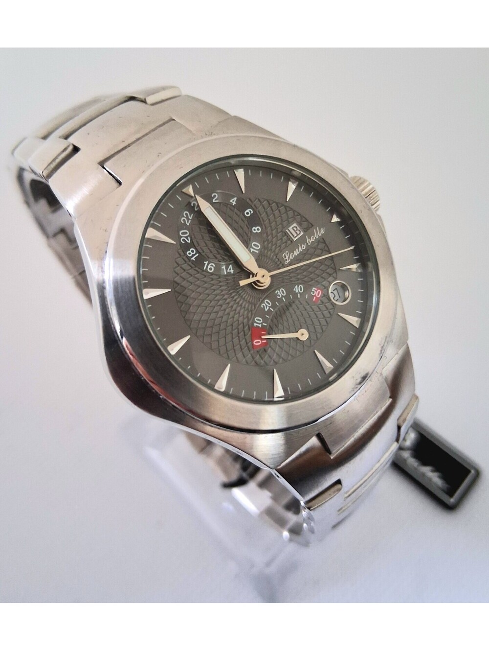 NEW IN BOX Rare Louis Bolle SS 5977-2560 Automatic Men's Swiss Watch